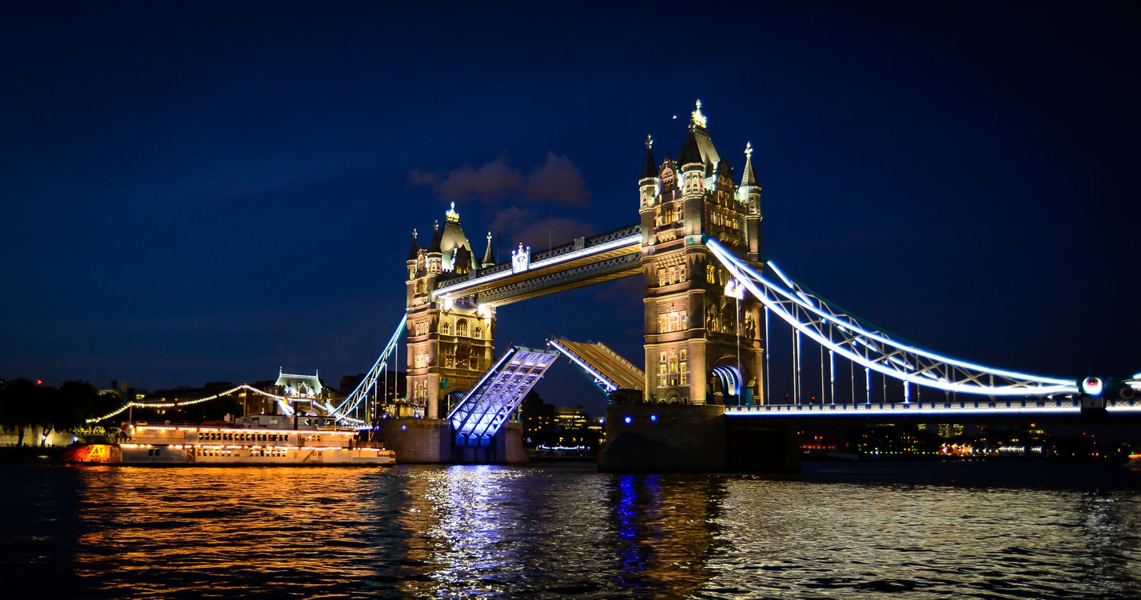 Tower Bridge Lift Bridge Which Is An Icon Of The London City 