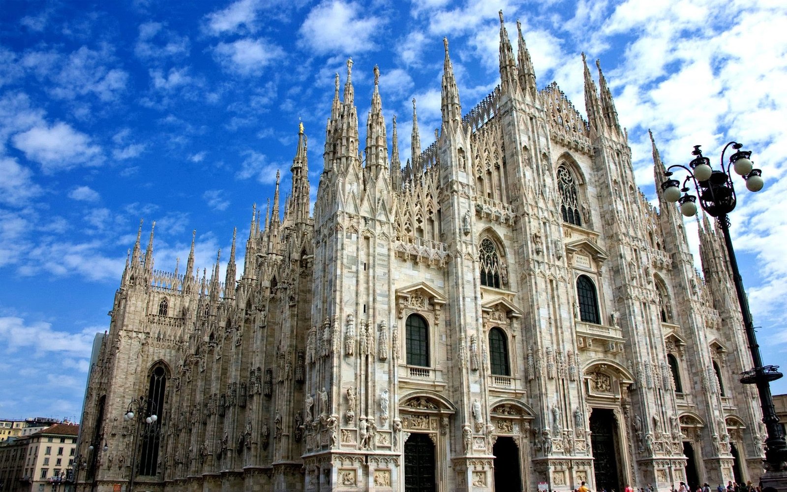 Milan Cathedral Duomo Di Milano The Most Popular Tourist 