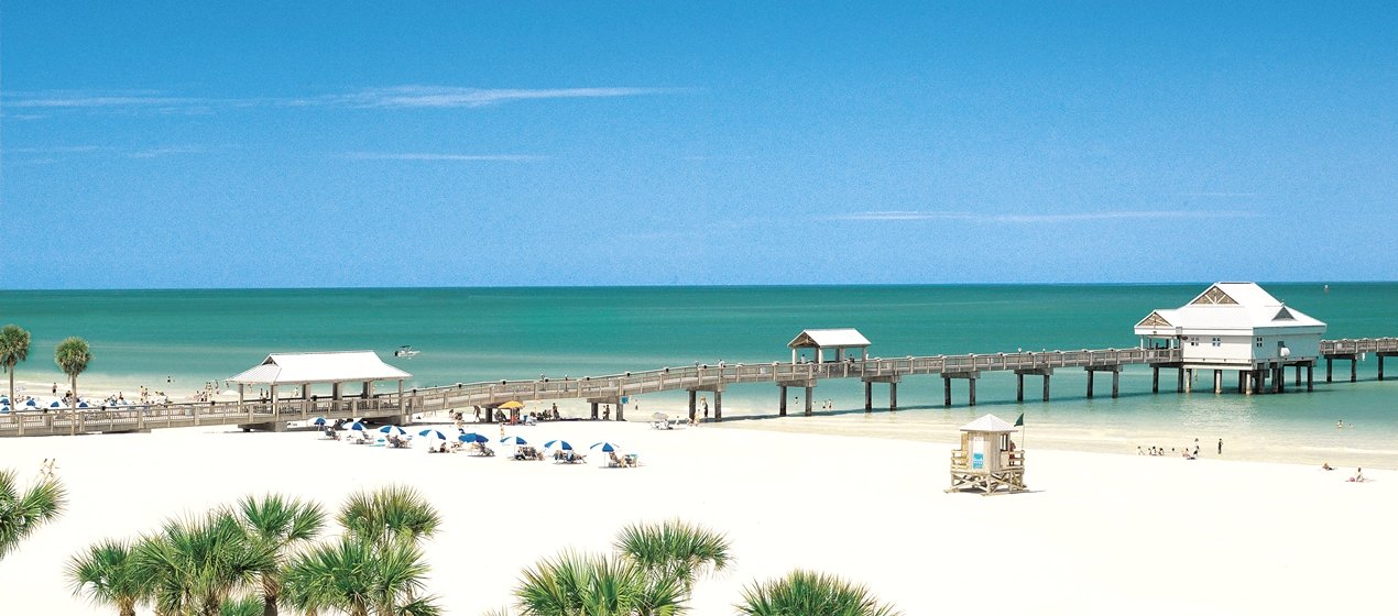 Clearwater Beach, Florida, One of The Best Beaches in The United States