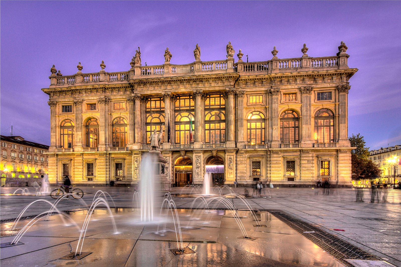 Palazzo Madama The Magnificent Art Palace In The City Of Turin Italy 