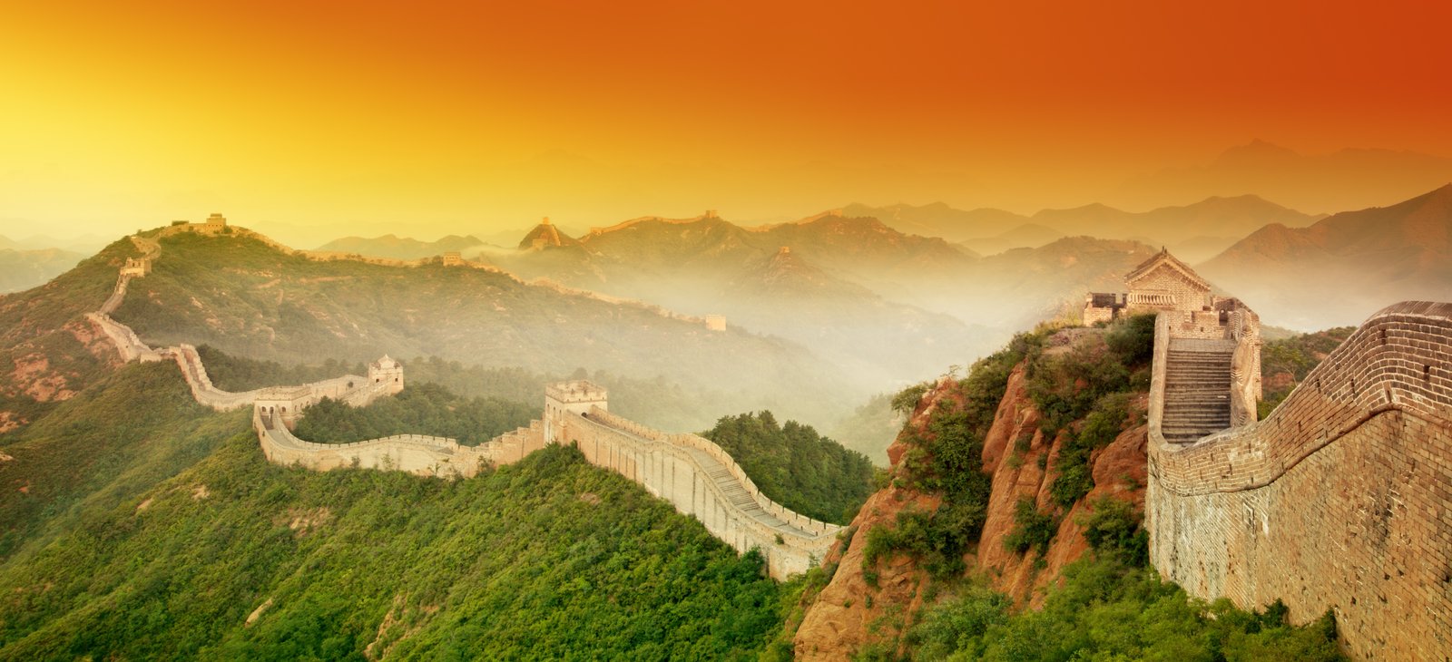 presentation of the great wall of china