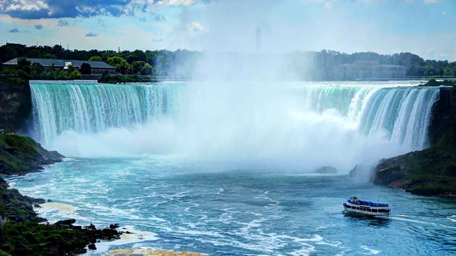 Niagara Falls, One of The Largest Waterfall in The world - Traveldigg.com