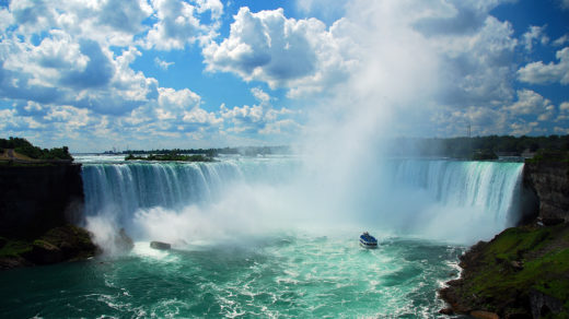 Niagara Falls Close Up Photo