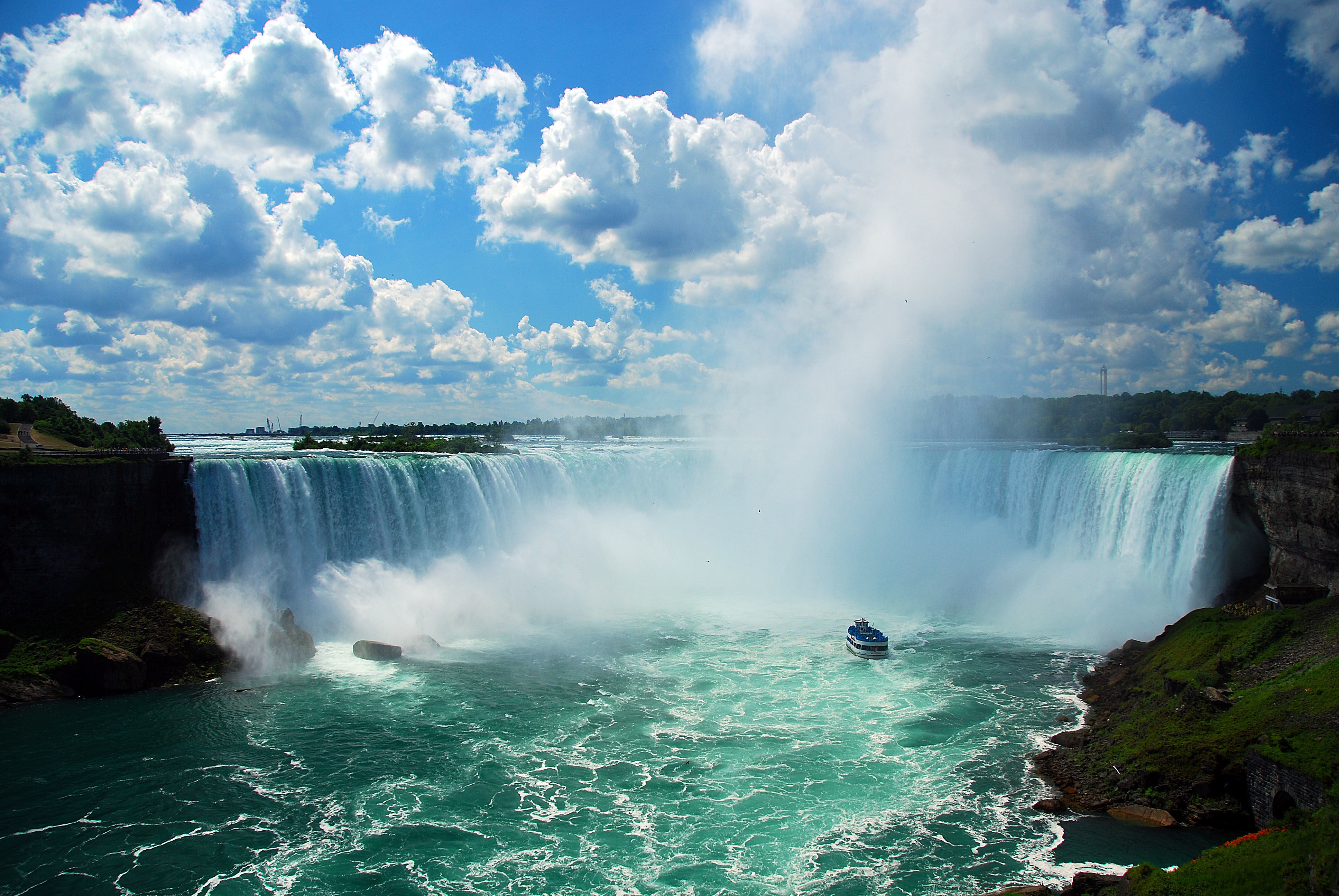 Niagara Falls, One of The Largest Waterfall in The world