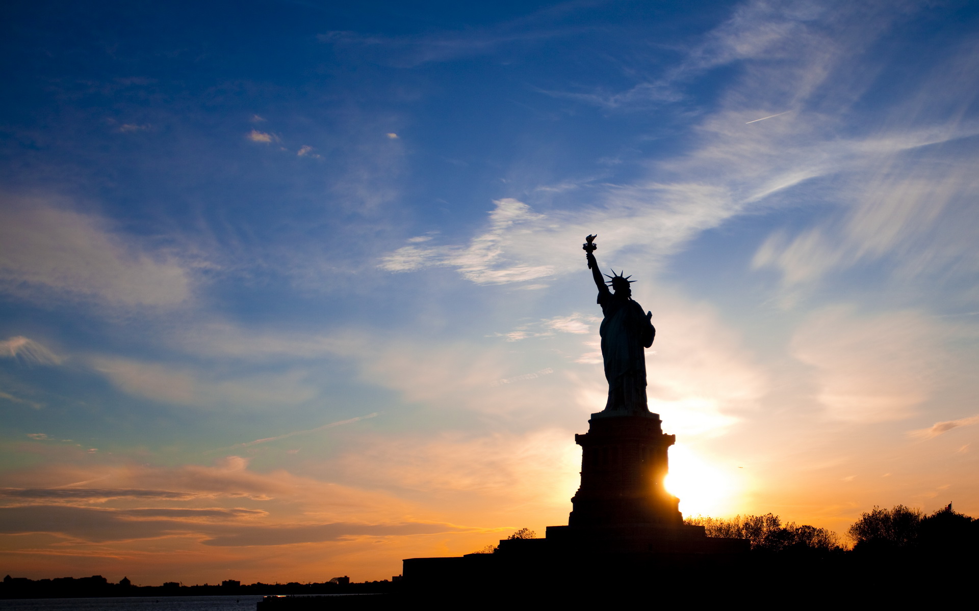 statue of liberty sunset cruise