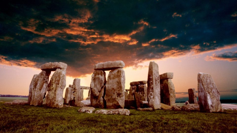 Famous Rock Group, Stonehenge, Wiltshire, England загрузить