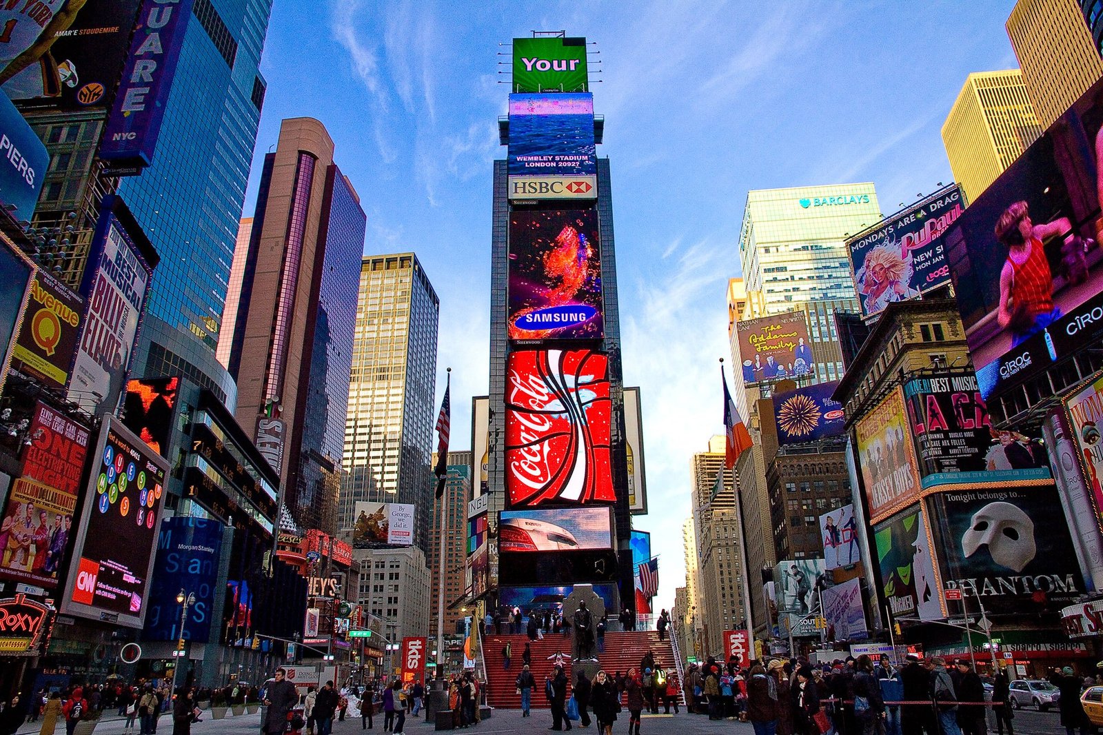 Times Square New York The Most Famous Entertainment Centers in The