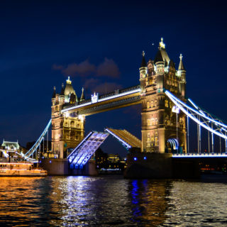 Tower Bridge At Night Photo