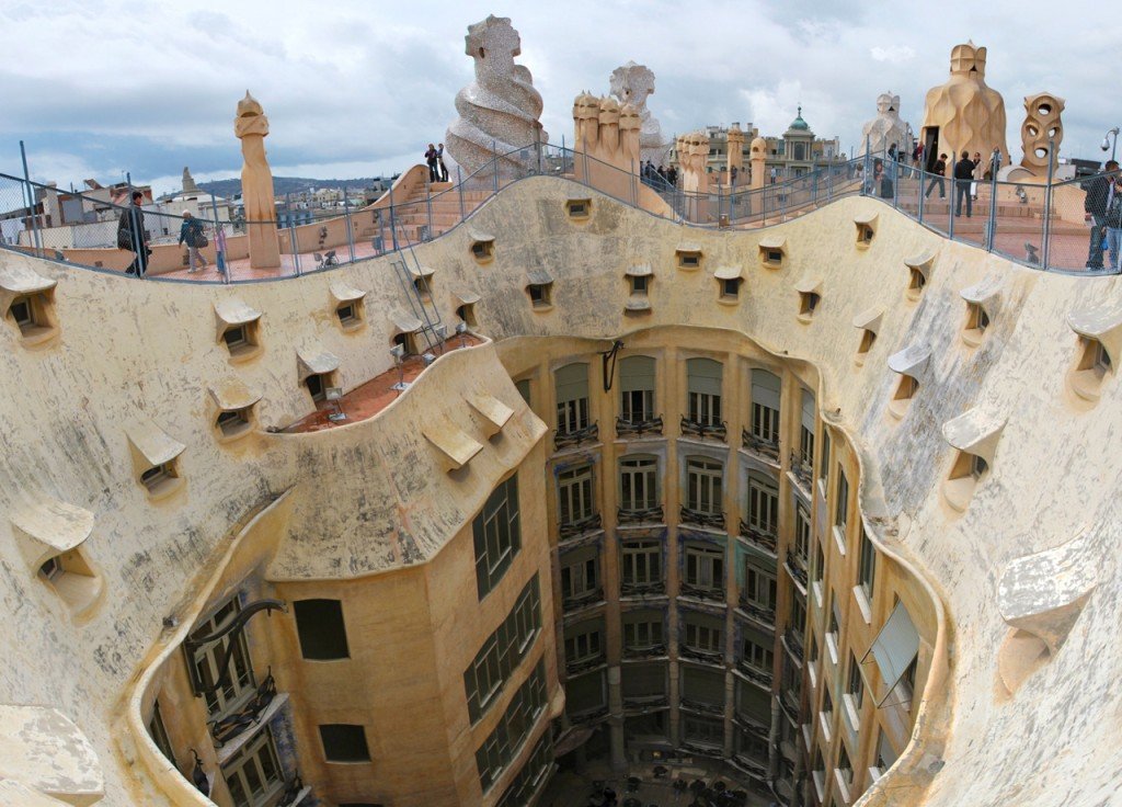 Casa Mila Roof Design