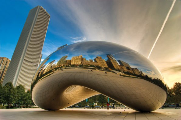 Cloud Gate, The Landmark of Chicago City - Traveldigg.com