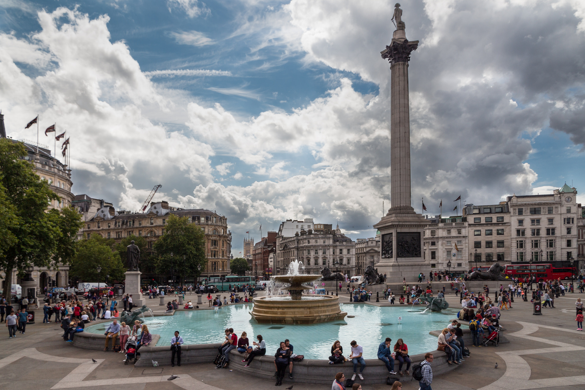 Trafalgar Square, The British Society Gathered