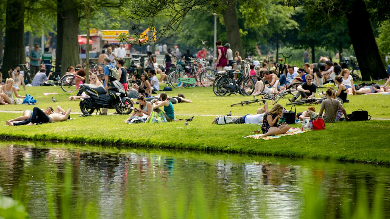 Vondelpark, The Largest City Park in Amsterdam ...