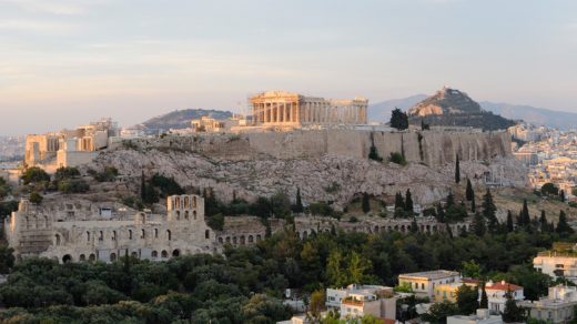 Acropolis of Athens Greece