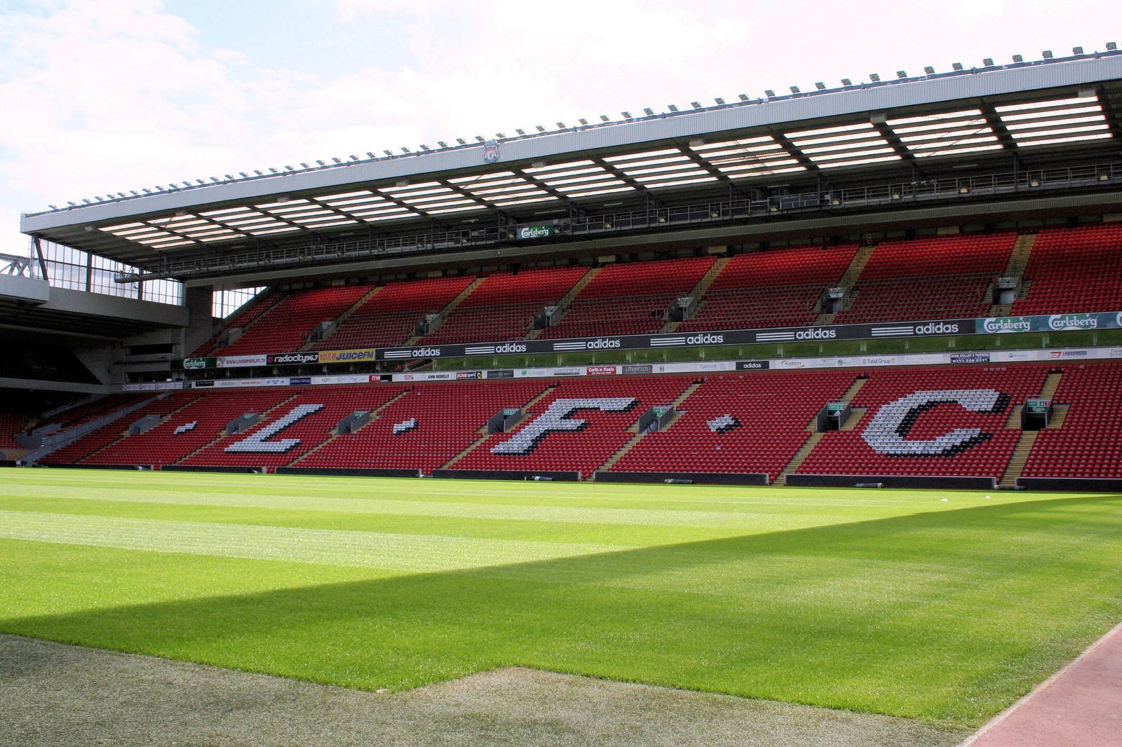 Anfield Stadium Field