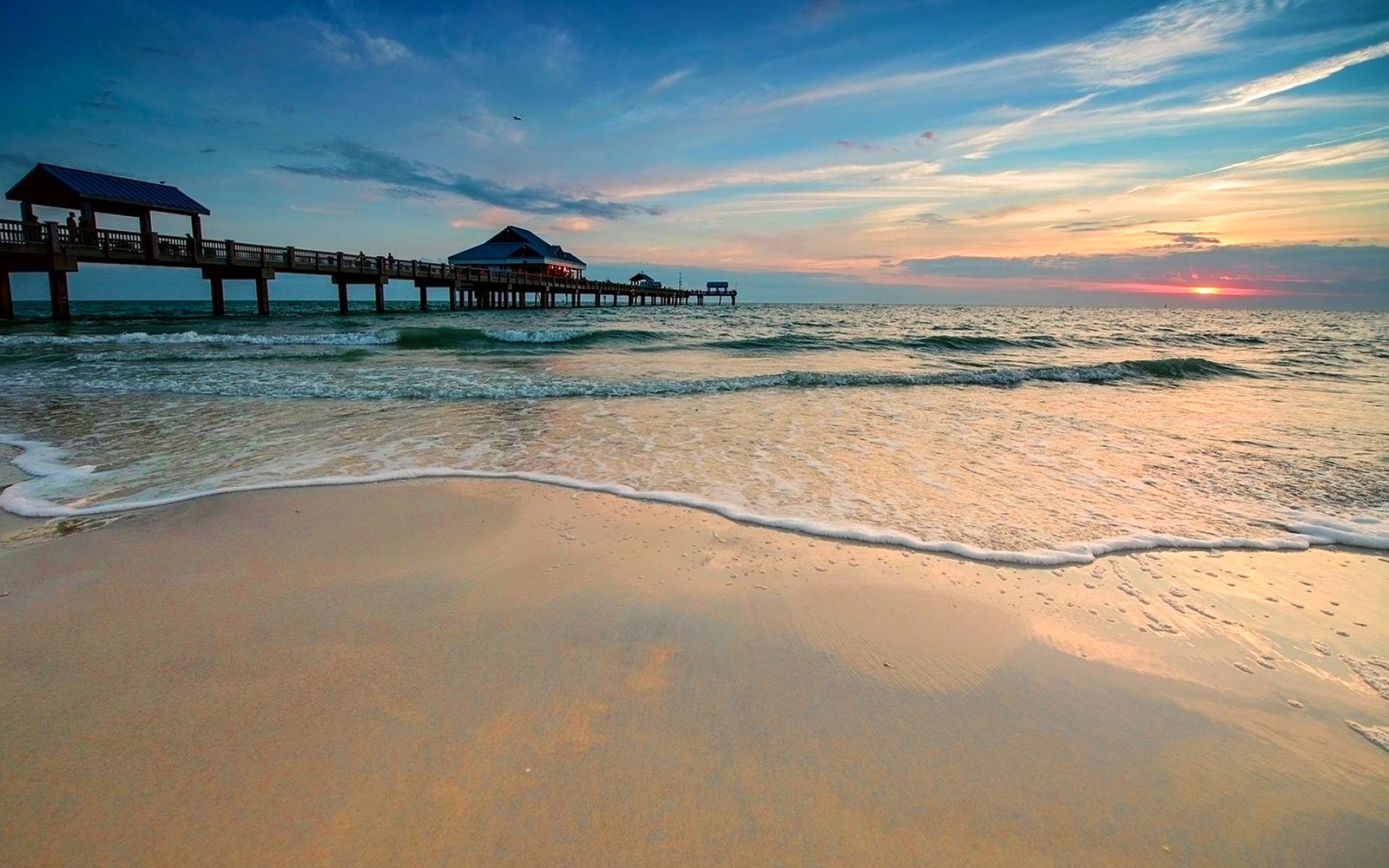 nice clear water beaches near me