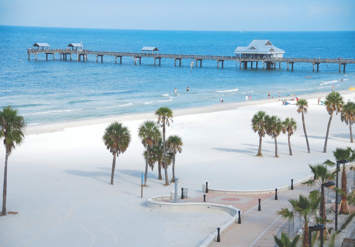 Clearwater Beach, Florida, One of The Best Beaches in The United States