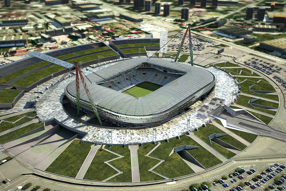 Juventus Stadium Aerial Photo