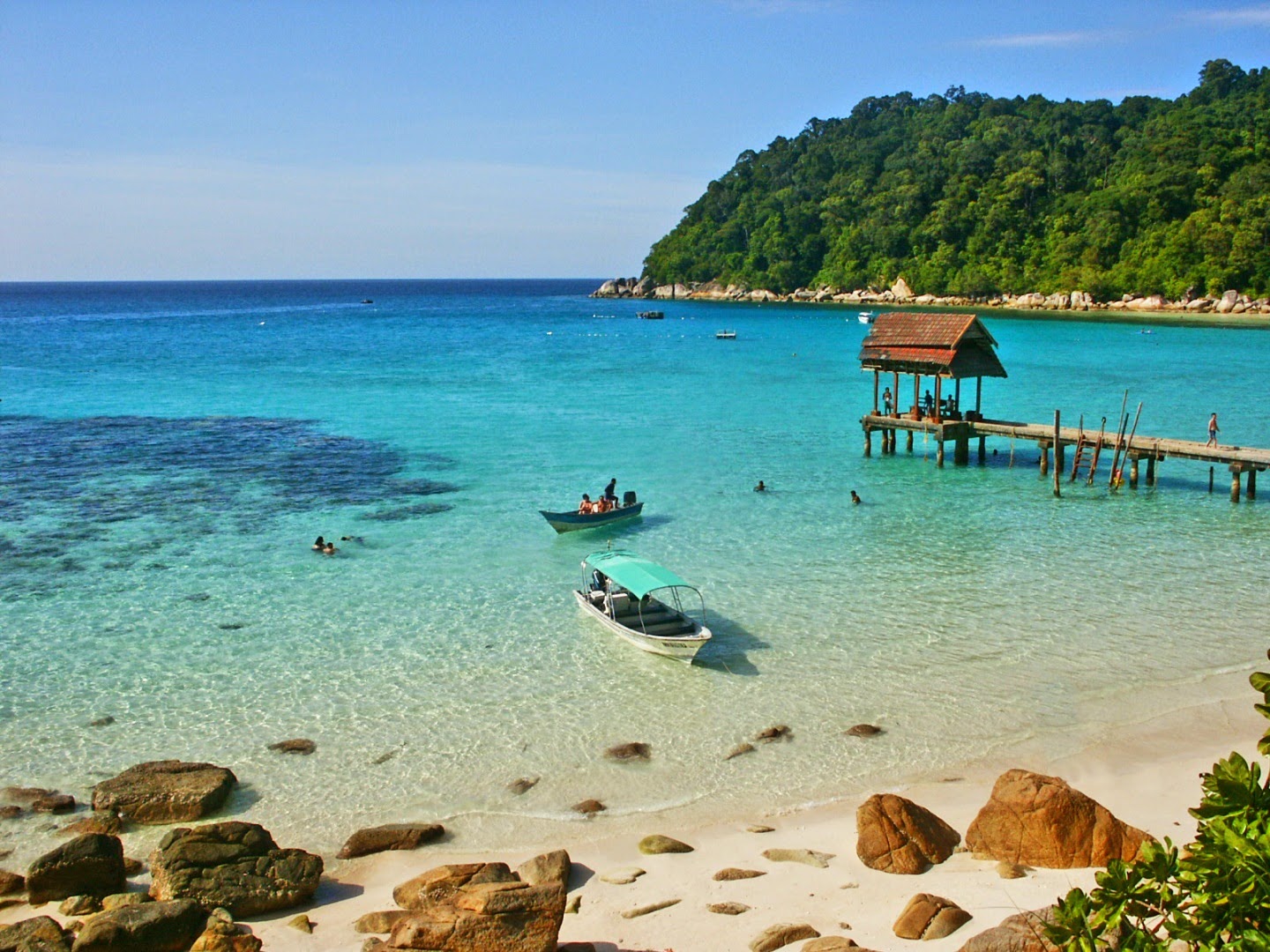 Перхентианские острова в Малайзии