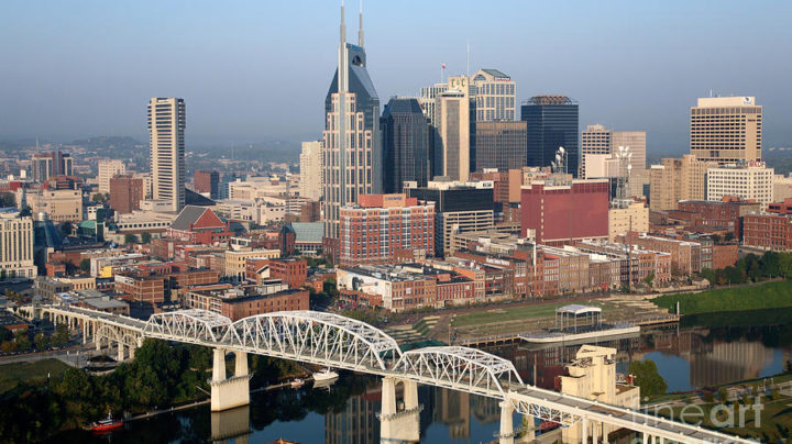 Nashville Downtown Skyline Photo