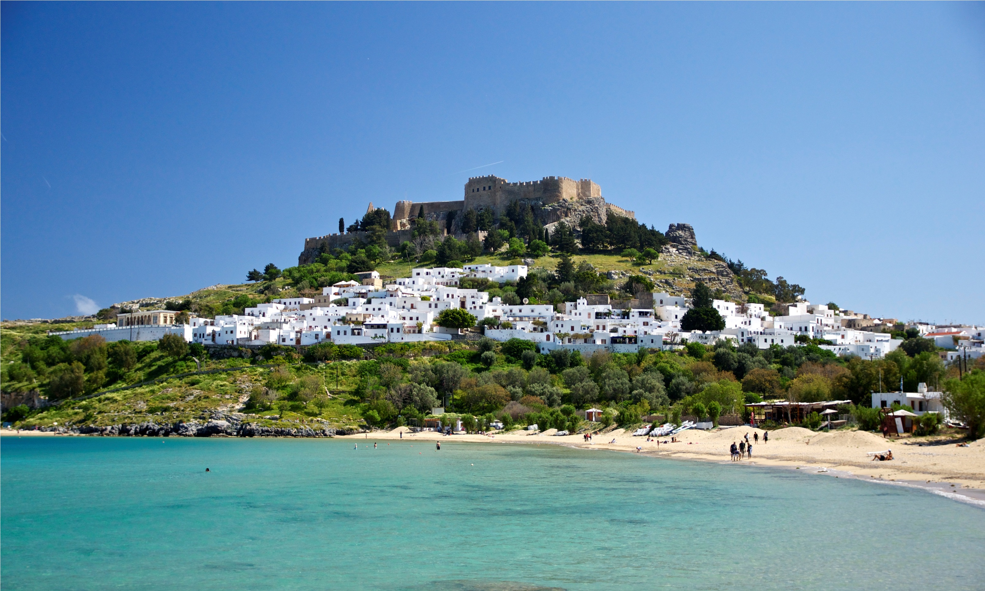 Rhodes, An Island For Sunbathing