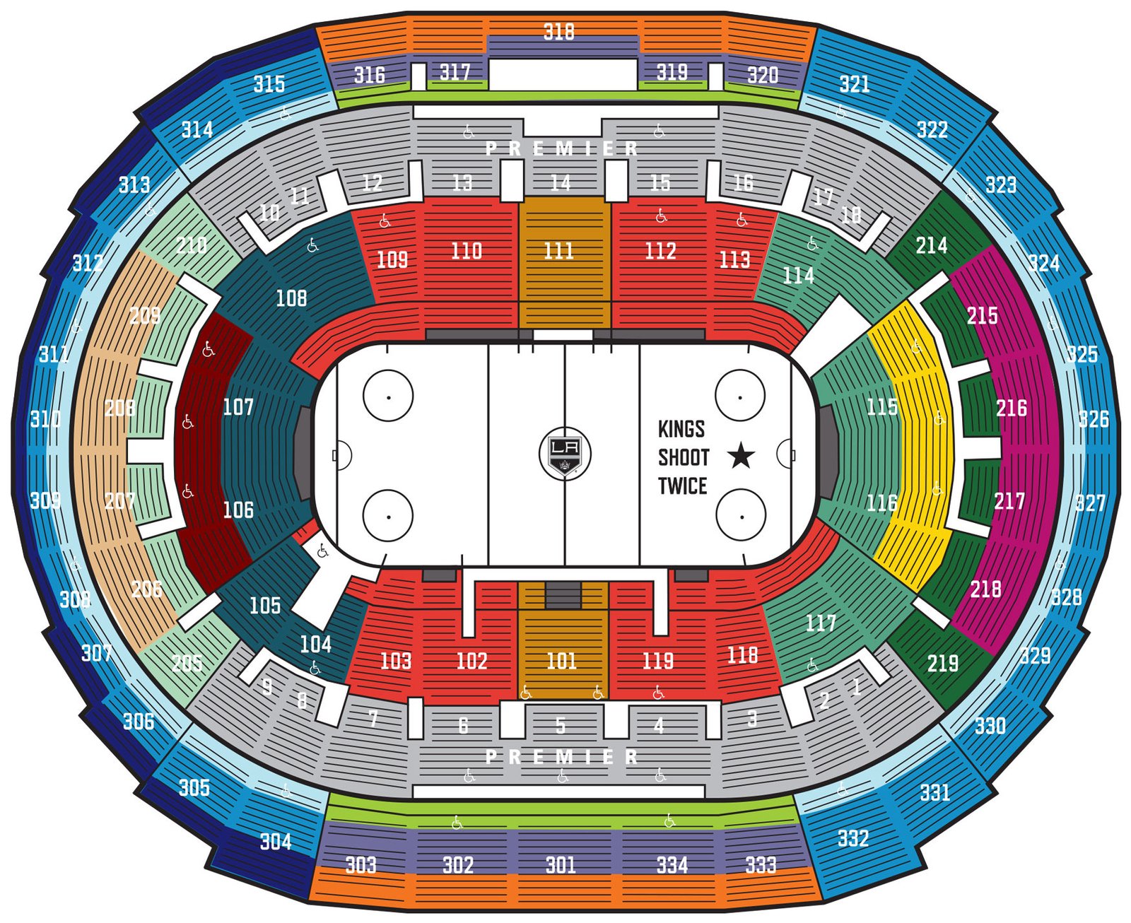 Lakers Seating Chart With Seat Numbers