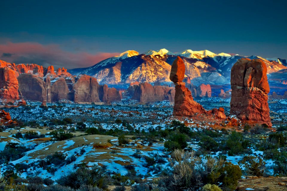 Arches National Park Utah USA Traveldigg Com   Arches National Park Utah Panorama 960x638 