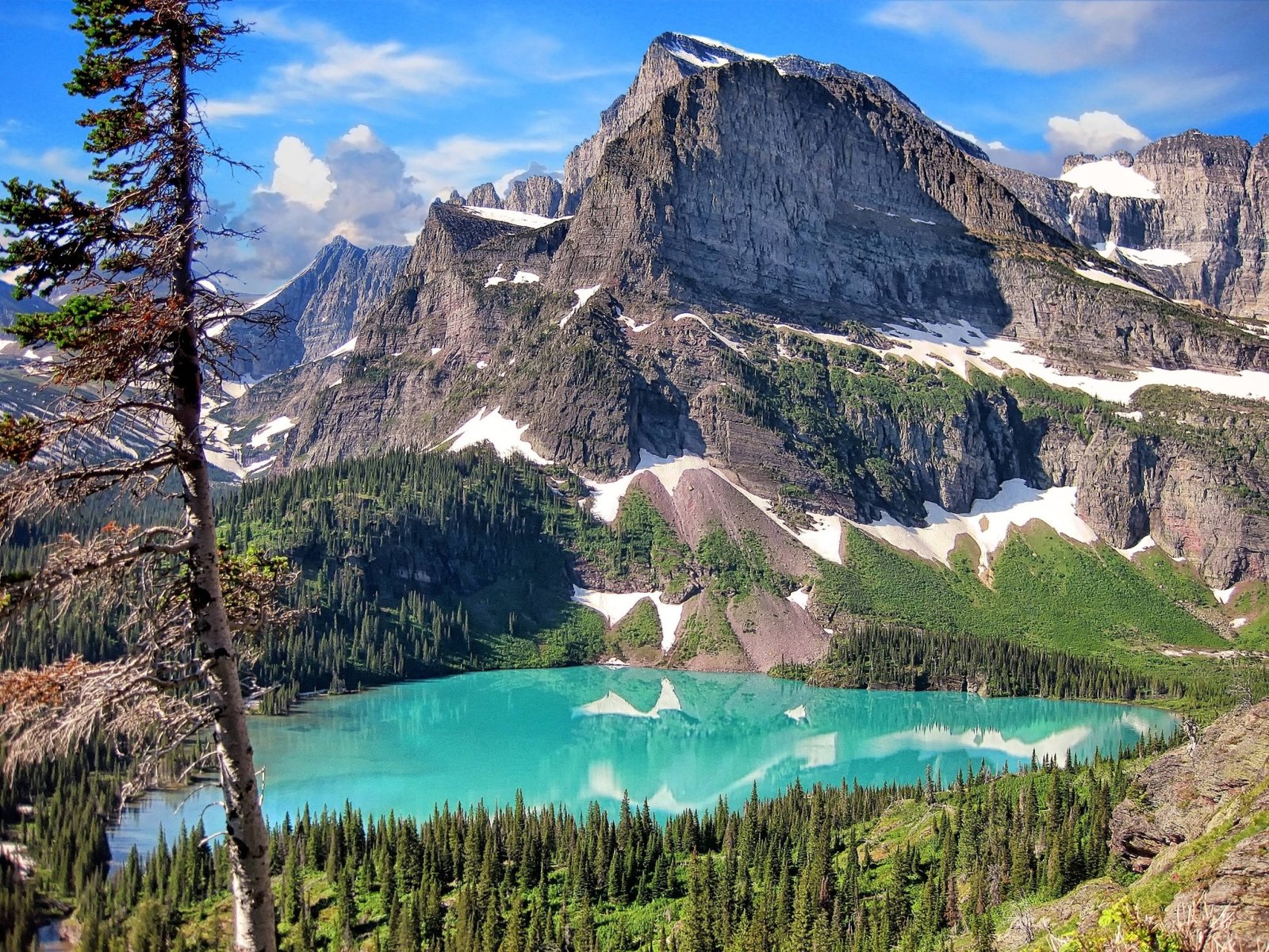 Glacier Park Peaks Glacier National Park Map EZLM