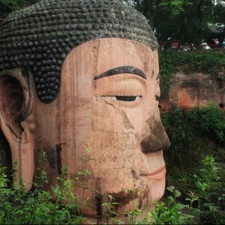 Leshan Giant Buddha Head Statue