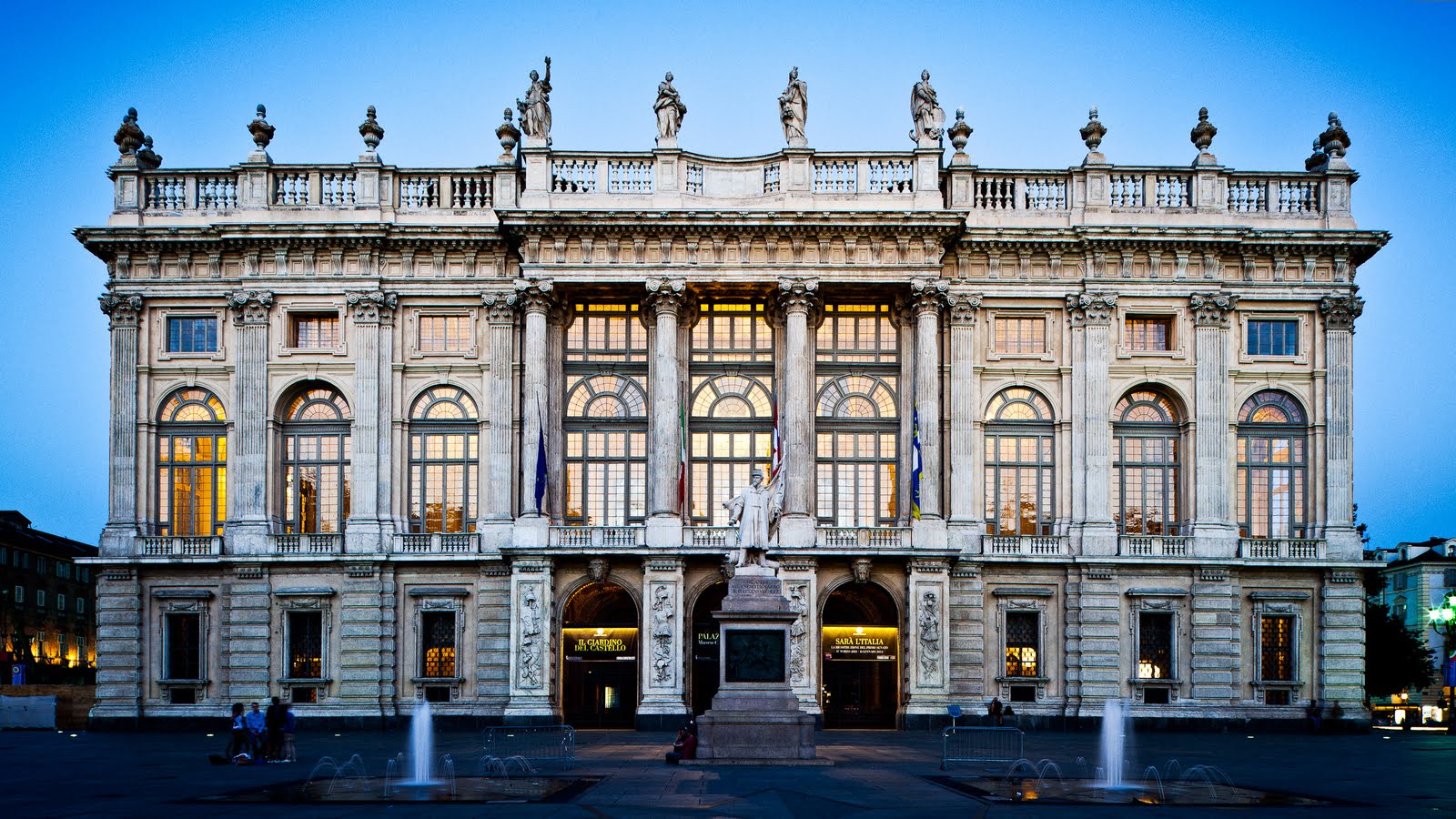 Palazzo Madama, The Magnificent Art Palace in The City of Turin, Italy ...