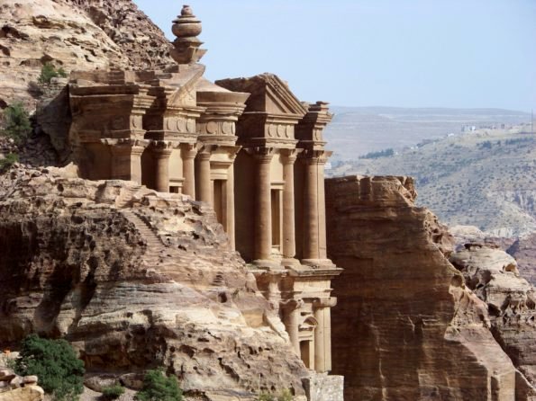 Petra Jordan Monastery Photo