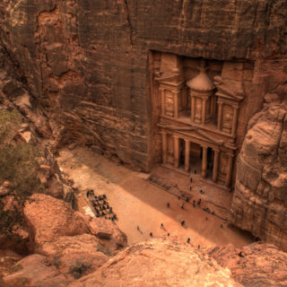 Petra Jordan View From Top