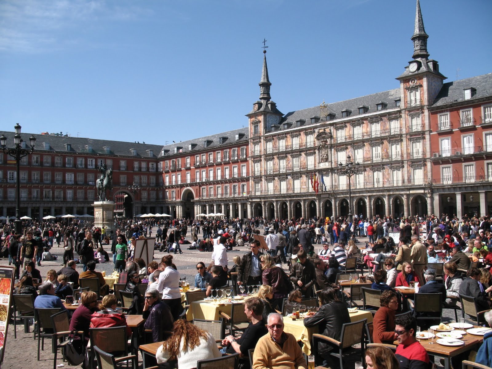 Visited The Plaza Mayor The Town Square Of Madrid