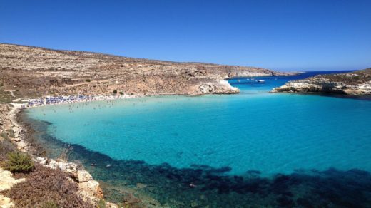 Rabbit Beach Lampedusa Italy