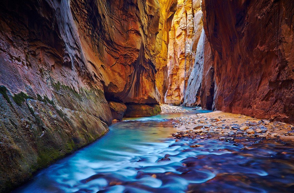 Slot Canyons Near Zion National Park