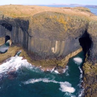 Fingal’s Cave Photo From Above