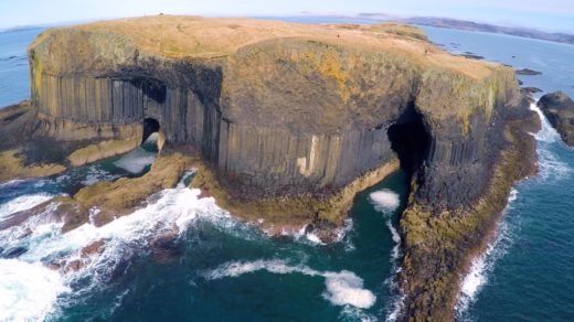 Fingal’s Cave Photo From Above