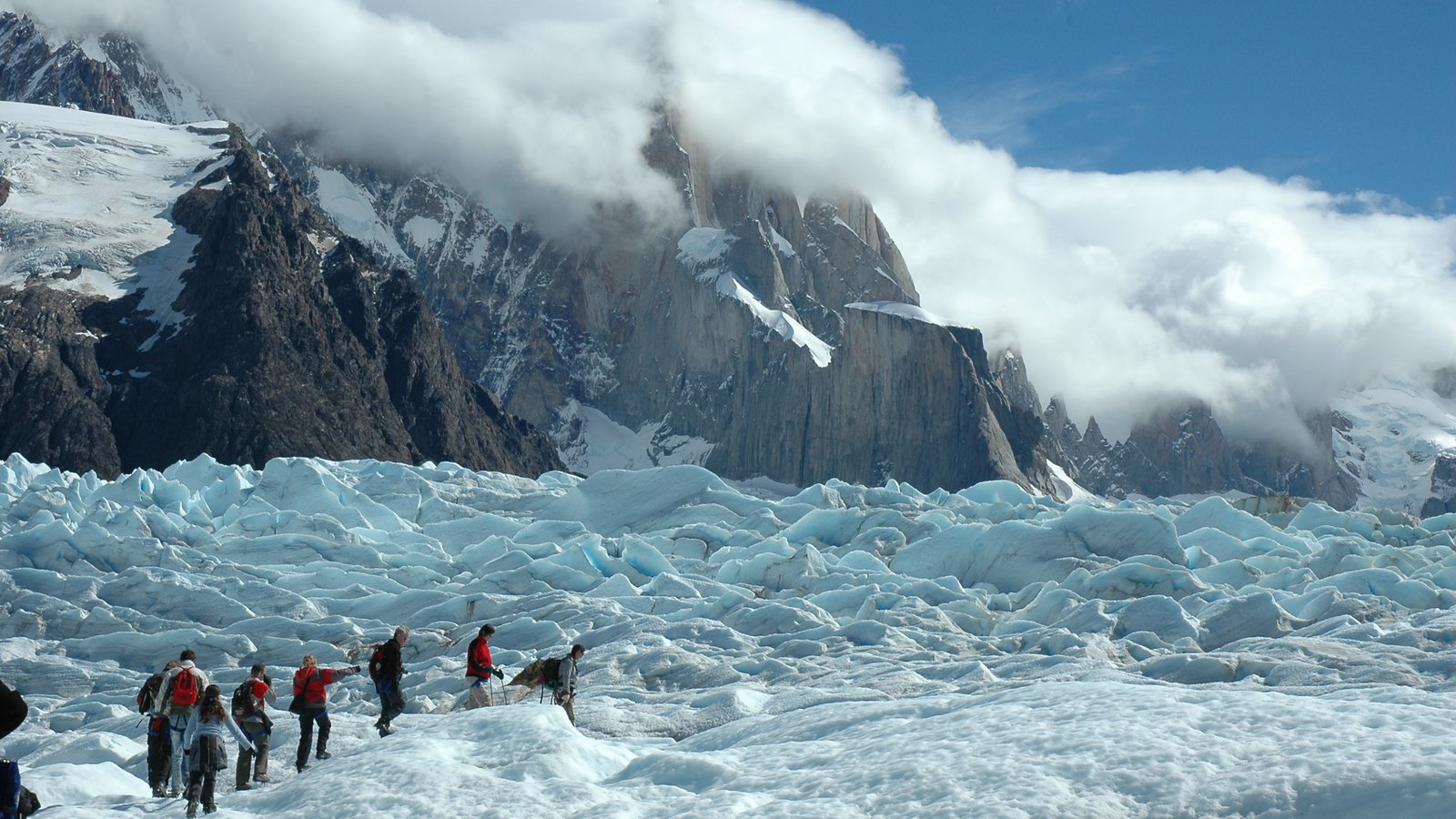 tourism on glaciers
