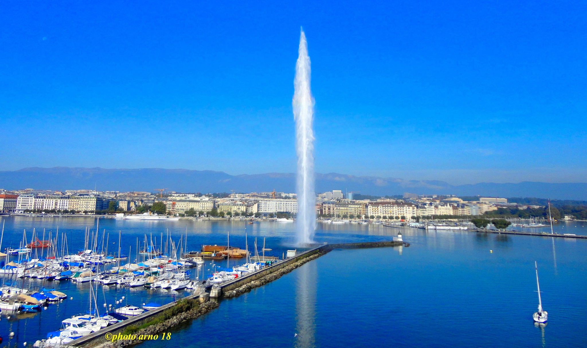 Jet d'Eau Fountain, The Icon of Geneva