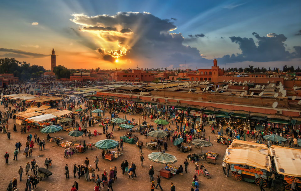 Marrakesh Market Image