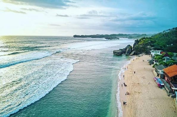 Indrayanti Beach Yogyakarta